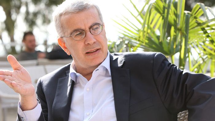 O Γενικός Γραμματέας Δημοσίων Έργων του Υπουργείου Υποδομών, Μεταφορών και Δικτύων, κ. Στράτος Σιμόπουλος.